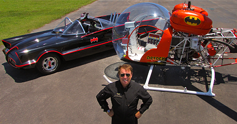 原始的“蝙蝠直升机”飞行在赛百灵，FL体育航空博览会1月24日至27日